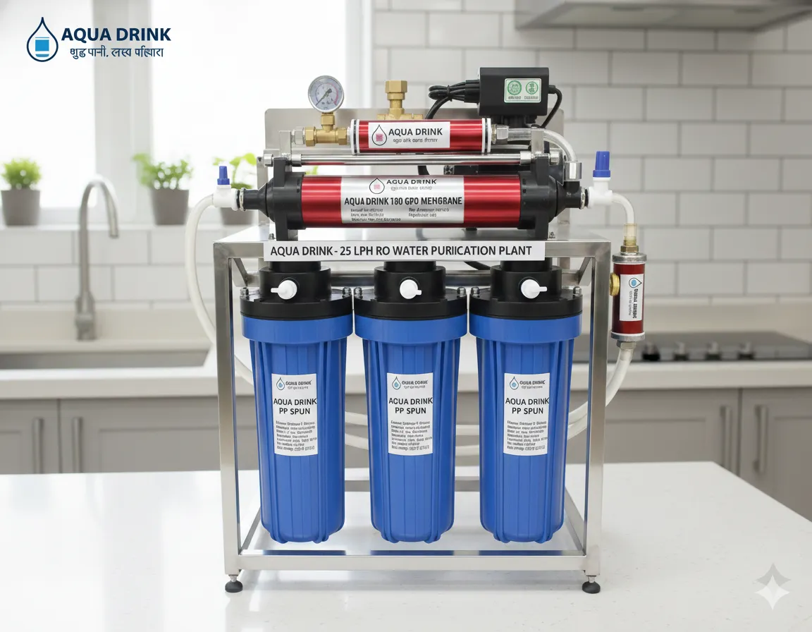 AQUA DRINK 25LPH COMMERCIAL PLANT